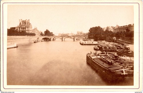 S12829 photo cdv paris le - paris,