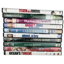 Lot 10 DVDs Titanic Oceans 12