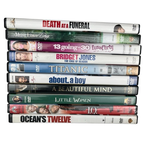 Lot dvds titanic oceans - lot,