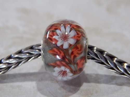 Trollbeads fiori bottiglia - trollbeads, in