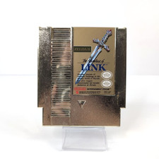 Zelda II The Adventure of Link NES Cartuccia MATTEL ITALIANO - Testata