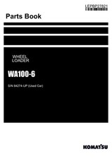 Komatsu WA100-6 Wheel Loader