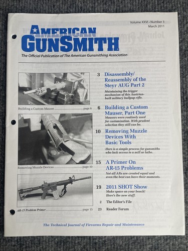 American gunsmith march 2011 - american,