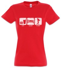 T-shirt donna Eat Sleep Pump
