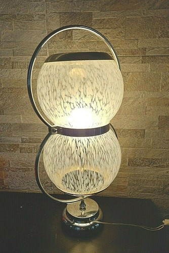 Double globe table lamp 70s