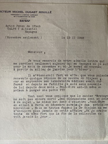 Dugast rouille - dugast, (docteur