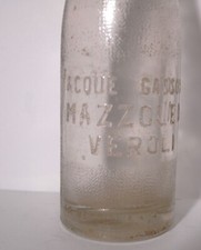 VINTAGE BOTTIGLIA GASSOSE MAZZOLENI VEROLI - FR