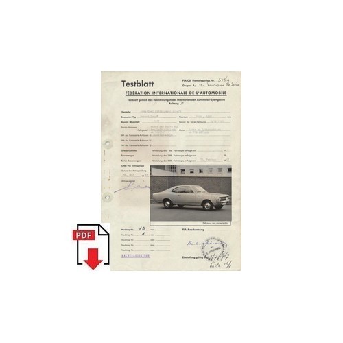 1967 opel rekord coupé - 1967,