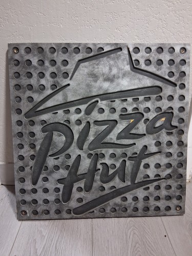 Insegna legno pizza - legno, hut