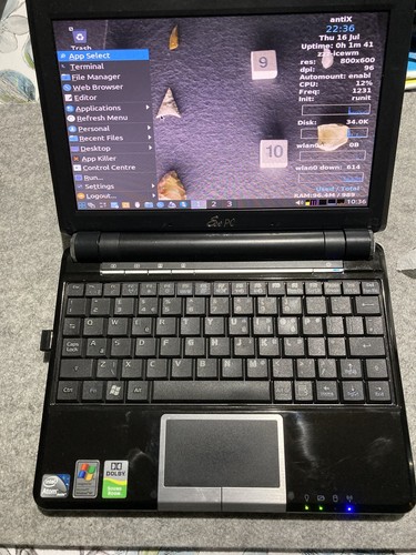 Notebook asus eeepc 901 - notebook,