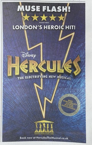 Disney hercules the - the, musical