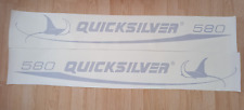 QUICKSILVER BOAT 580 DECALS