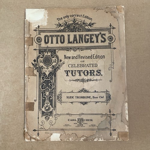 Antico libro musicale - , tutor