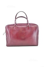 Tosca Blue Genuine Red Leather