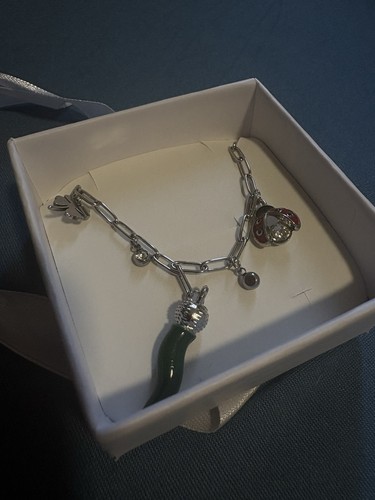 Bracciale donna catena argento