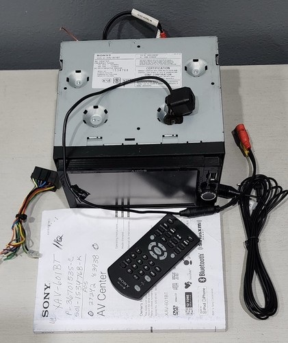 Sony xav 601bt ricevitore - xav-601bt,