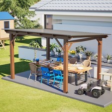 13x10ft Wooden Garden Gazebo