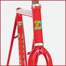 NOS DACCORDI FURIOSO ACCIAIO COLUMBUS THRON FRAME SET BICI CORSA STRADA VINTAGE ANNI 90