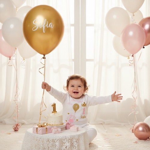 Pigiama compleanno bianco
