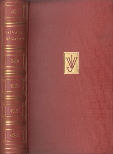Buch fragmente novalis - fragmente,,