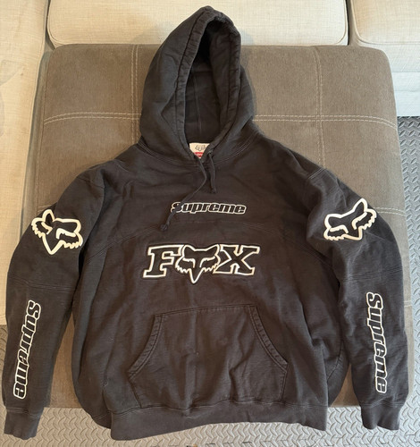 Supreme fox uomo - x, nero