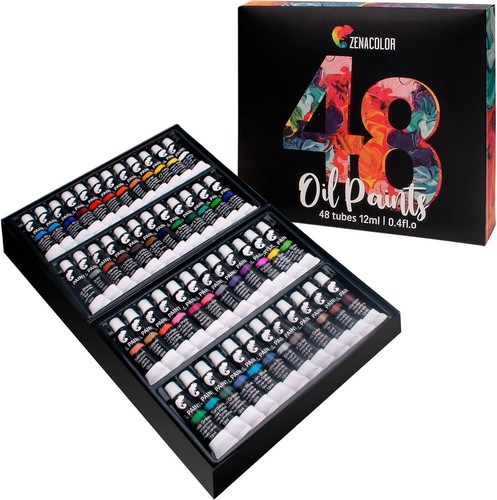 Zenacolor colori olio - 48,