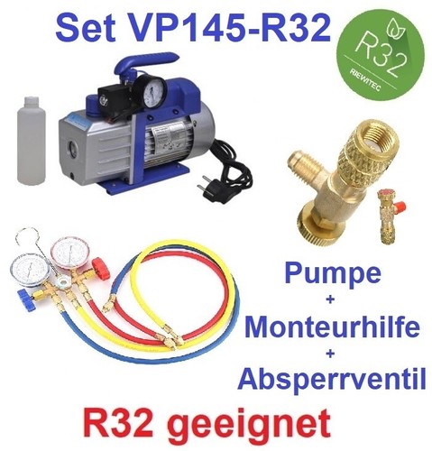 Kit pompa vuoto 128 min - kit:, l/min
