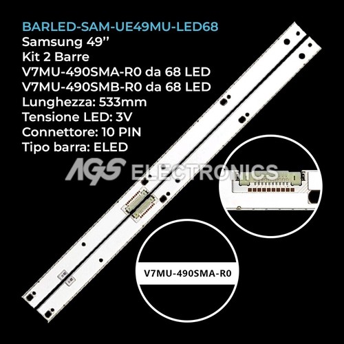 Kit barre strip led tv - 2,