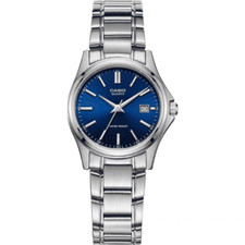 CASIO LTP-1183A-2ADF OROLOGIO DONNA ACCIAIO BLU DATA 28mm SOTTOCOSTO