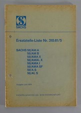 Catalogo ricambi motore Sachs