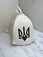 2 Cappello Sauna Lana Naturale