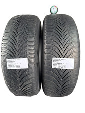 2 PNEUMATICI USATI 195/65 R 15 91T MICHELIN INVERNALE M+S 5 MM DOT 2616