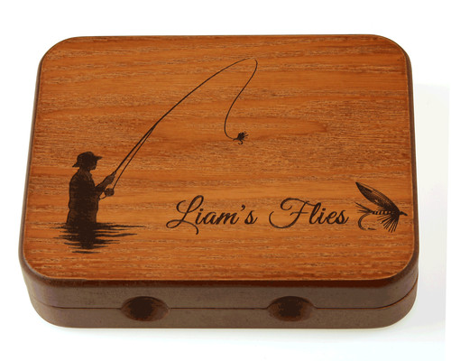 Fly box legno personalizzato - fly,