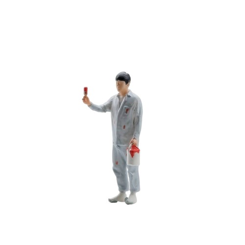 Operaio miniatura - in,