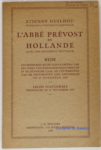 Abbé prévost hollande - prévost, en