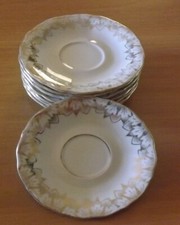 SET N. 8 PIATTINI DA CAFFE'  BAVARIA WOHENSTRAUSS JOHANN SELTMANN VINTAGE 