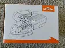 TOPSHAK Levigatrice Elettrica 130W Con 12 Carte Vetrate