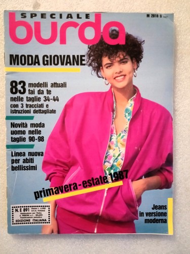 Burda 1987 con cartamodelli