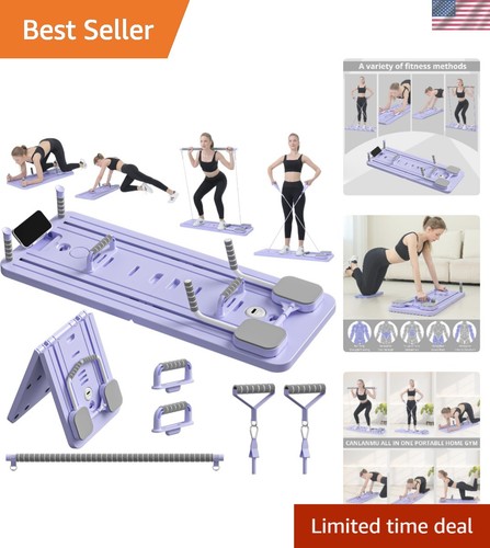 Foldable pilates reformer set - pilates,