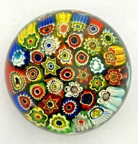 Fermacarte millefiori vetro - millefiori,
