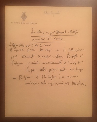 Bozza lettera benito - bozza,
