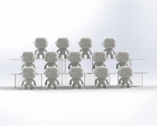 Mensola in acrilico doppio