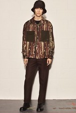 Giacca camicia uomo mimetica