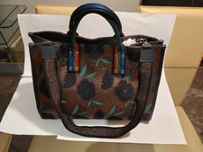 FURLA BORSA A MANO GLITTER CON TRACOLLA, DIMENSIONI 35X25X18 CM.