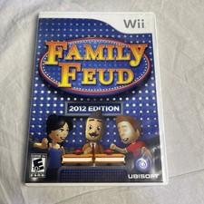 Family Feud Edizione 2012 (Nintendo Wii) CIB Completo con Manuale