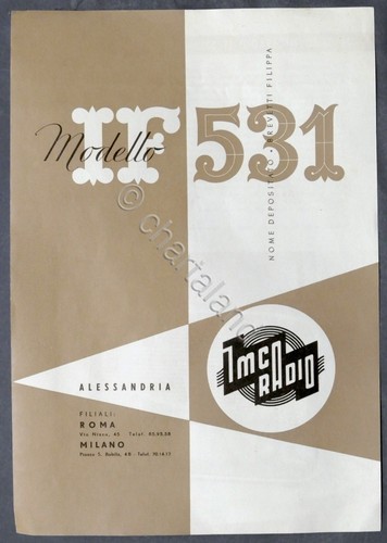 Brochure imcaradio - brochure,