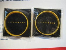 2 Braccialetto Giallo ADULTO LIVESTRONG Braccialetto LAF - CONSEGNA GRATUITA USA