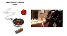 Teste Vin Professionale Silver Acciaio Per Assaggio Vino Sommelier Barman 