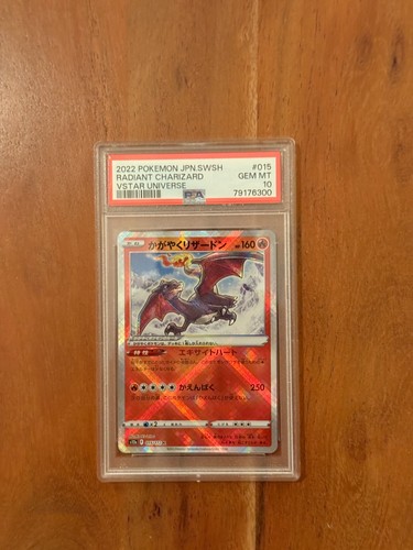 Radiant charizard psa - radiant,