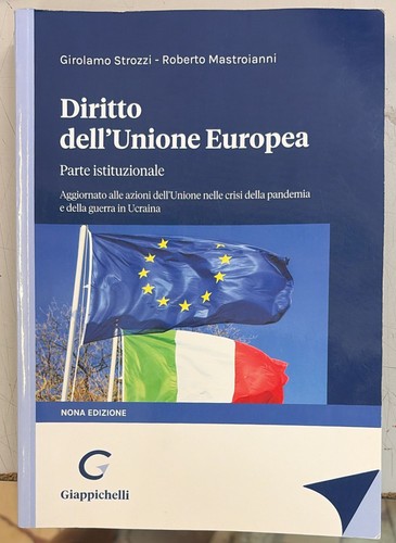 Diritto dell unione europea - dell'unione,